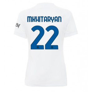 Inter Milan Henrikh Mkhitaryan #22 Replika Udebanetrøje Dame 2023-24 Kortærmet